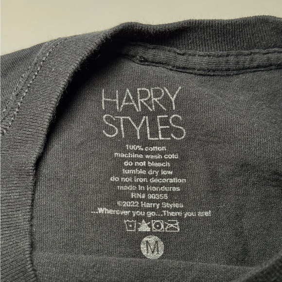 Harry Styles Love On Tour 2022 Bunny TV Puff Print Mens M - Picture 3 of 6